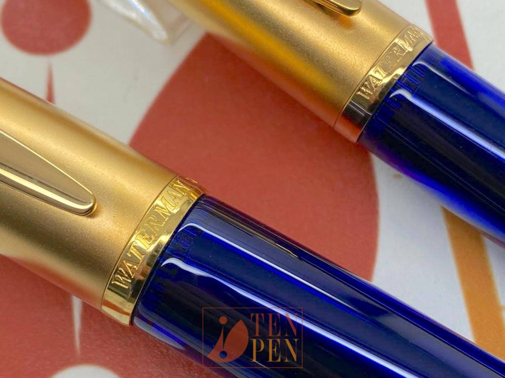 WATERMAN EDSON SAPPHIRE BLUE FP AND BP | Tenpen - By Letizia Iacopini